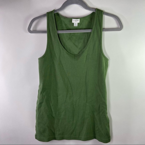 Bundle Lot Of 2 J. Crew Factory Small Yellow Tie Dye Green Basic Tank Tops Boho - Picture 7 of 13